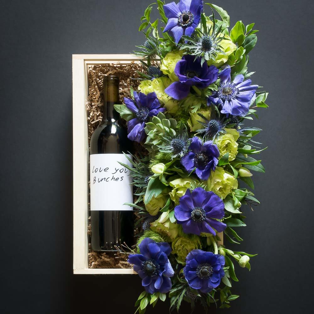 Azure Floral Gift Box