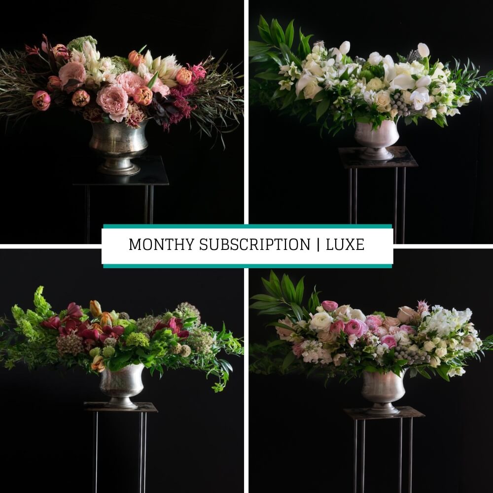 Monthly Flower Subscriptions Luxe designs, using the best premium flowers cover photos