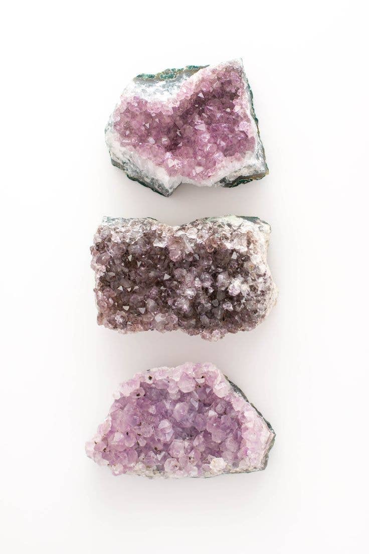 Amethyst Clusters - Amethyst Druzy Crystal Clusters