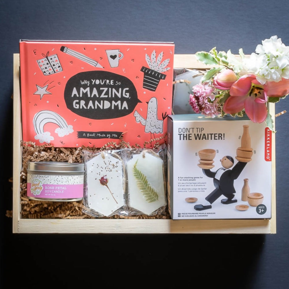 Gift Box  Crazy About Grandma - Jardin Floral Design