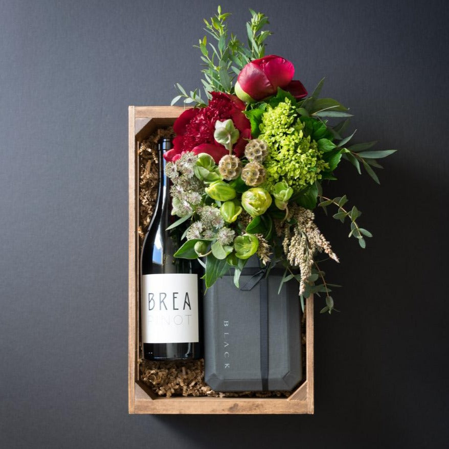Ella Floral Gift Box | Red